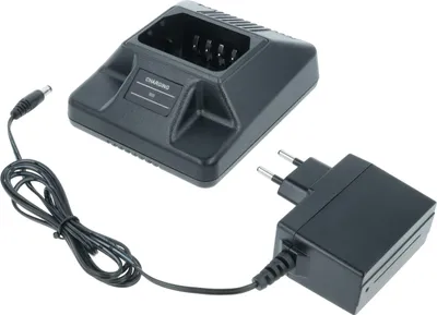 Produktbild von vhbw Ladegerät kompatibel mit HNN 8148C, 8148B, 9628A, 8148A, 9628B, 9628C, 8148, 9628 fürfür Funkgerät-Akkus - Ladestation + Netzteil, 12 V, 0,2 A