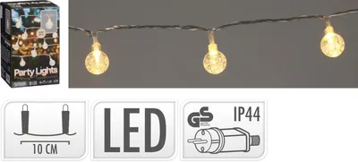 Zdjęcie produktu dla Girlanda Ogrodowa 50 Żarówek Led Party Lights