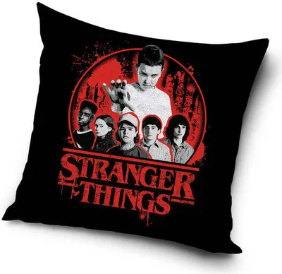 Image de Housse de coussin Stranger Things : coussin - 40 cm x 40 cm