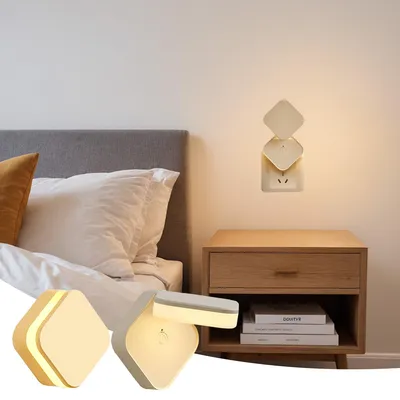 Produktbild von Baby LED Nachtlicht, Tischlampe dimmbar, Timer & Fernbedienung, 3-Farben Licht, Kinder Schlaflicht, Nachtlampe