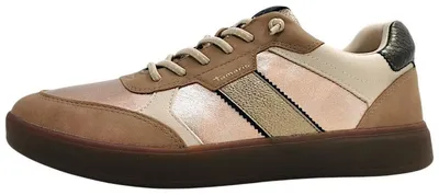 Zdjęcie produktu dla Tamaris sportowe sznurowane buty w kolorze złotym, rozmiar 37