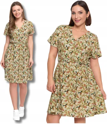 Productafbeelding van DAMENMINI-KLEDING, luchtig, omslaglijn, met strik, elegant, MORAJ XL