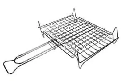Produktbild von Doppelte Grillrostgitter – 22 cm x 22 cm x 10 cm Höhe.