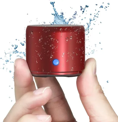 Produktbild von Bluetooth Lautsprecher Wasserdicht, Tragbarer kabelloser Outdoor Mini Lautsprecher, Starkem Bass mit Bass-Radiatoren,12Stunden Wiedergabe Klarer Klang