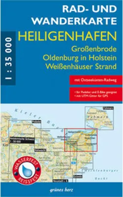 Immagine prodotto di Mappa ciclistica ed escursionistica di Heiligenhafen