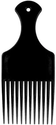 Imagen del producto de Peine grande con mango para cabello afro, herramienta de peluquería