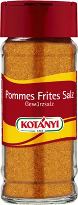 Image de Kotanyi sel d'assaisonnement pour frites épicé et sucré 72g