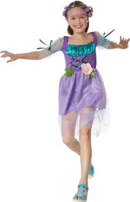 Produktbild von dressforfun® Mädchenkostüm Zauberblumen Fee