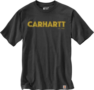 Produktbild von Carhartt Logo Graphic T-Shirt (Grey,M)
