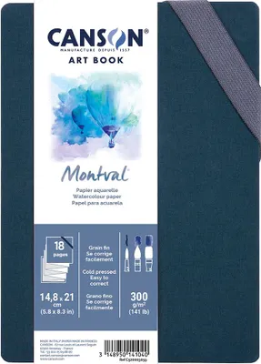 Produktbild von CANSON Skizzenbuch ART BOOK Montval Akkordeon 148 x 210 mm 18 Blatt