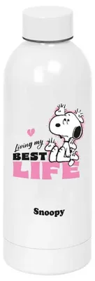 Imagen del producto de Botella térmica Safta Snoopy, 500 ml, transparente, para niños, talla única
