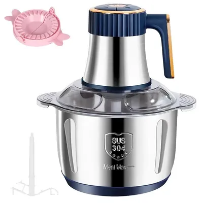Immagine prodotto di Tritacarne elettrico, capacità 5 l, acciaio inossidabile, 5 l, 500 W