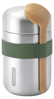 Image de black+blum Thermobecher FOOD FLASK, olive, 400 ml 106459 5060089726203