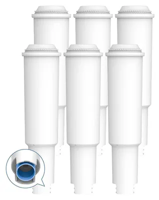 Immagine prodotto di Filtri per l'acqua per macchine da caffè, compatibili con i modelli White 60209, 64553, 7520, 68739, Jura Capresso Impressa, confezione da 6 pezzi