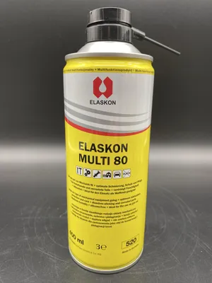 Produktbild von Elaskon Multi 80 Spray 400ml Rostlöser silikonfrei Waffenöl Schmiermittel Pflege