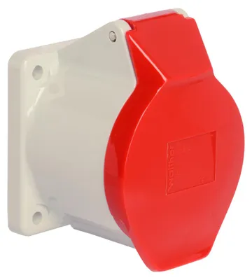 Produktbild von Walther 430 Anbaudose gerade 5P 6h IP44 Flansch 75x75mm