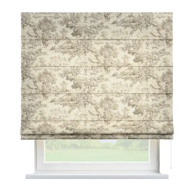 Produktbild von Dekoria Raffrollo Capri, ecru-beige, 120 x 160 cm