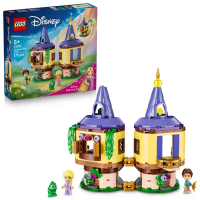 Produktbild von LEGO ǀ Disney Princess Rapunzels Mini-Turm - Rapunzel - Neu verföhnt -Set mit 2 Mini Puppen, Pascal-Figur, Zubehör und Schloss - Geschenk für Mädchen ab 5 Jahren und Filmfans - 43294