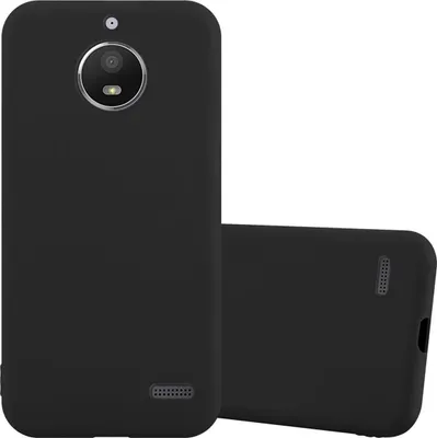 Obrázok produktu pre Cadorabo Case for Motorola MOTO E4 Protective Case in Black Puzdro na mobilný telefón TPU Silikónový kryt