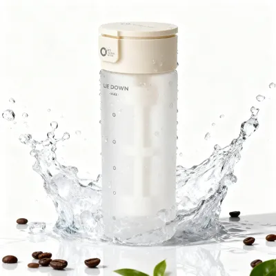 Immagine prodotto di Macchina per caffè freddo in vetro, capacità 600 ml, ideale per preparare il caffè freddo