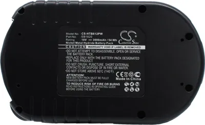 Produktbild von TECHTEK Akku Kompatibel mit [Hitachi] C 18DL, C 18DLX, C 18DMR, C 6DC, C 6DD, CJ 18DL, CJ 18DLX, CR 18DL, CR 18DLX, CR 18DMR, CR 18DV, CR18DL, DH 18D