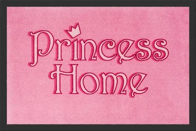Produktbild von Fußmatte- PRINCESS HOME, Spruch Matte, Türmatte