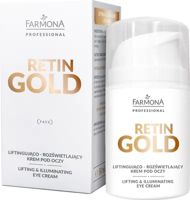 Produktbild von FARMONA RETIN GOLD straffende und aufhellende Augencreme 50 ml