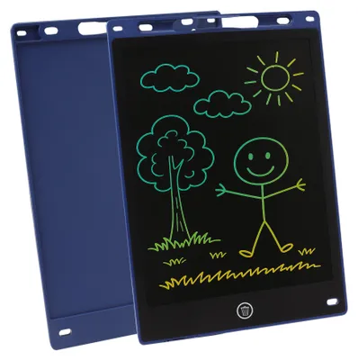 Produktbild von 2 Stück GENIE WP 10 LCD-Schreibtafel 10 Zoll – papierlos Notizen & Zeichnen, Löschknopf + Sperre