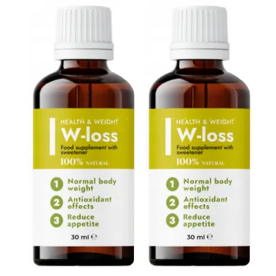 Obrázek produktu pro 2x W-Loss - suplement diety krople 30 ml
