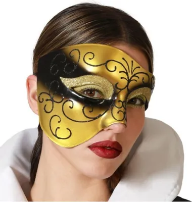 Produktbild von Goldene venezianische Maske