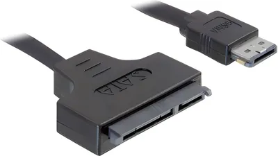Immagine prodotto di DELOCK SATA-Kabel SATA 22pin -> eSATApd St/St 0,50m