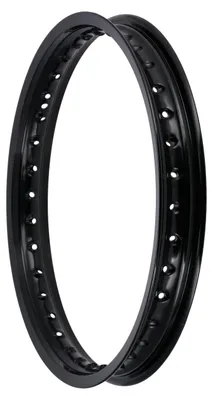 Immagine prodotto di Cerchio 1,60 x 16, cerchio in alluminio 36 fori, anodizzato e lucidato, nero