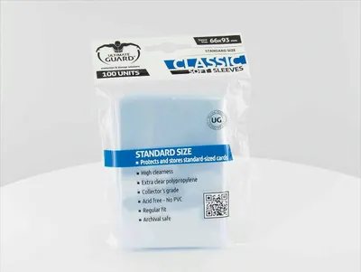 Produktbild von Ultimate Guard Classic Soft Sleeves Standardgrösse (100)