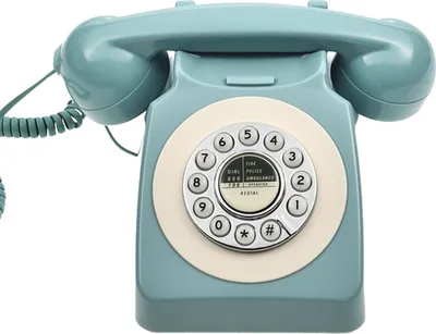 Produktbild von Retro Festnetztelefon 80er Jahre Retro Stil Unterstuetzung Ring Lautstaerkeregler Haustelefon Büro Festnetz Tischdeko