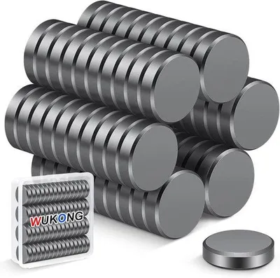 Produktbild von Starke Magnete 60 Stück 18x5mm für Kühlschrank und Büro
