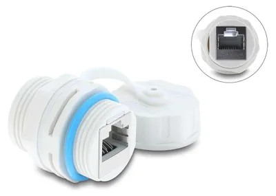 Immagine prodotto di Connettore Delock da presa RJ45 a presa RJ45 Cat.6A
