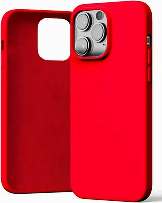 Obrázok produktu pre Apple Iphone 14 Pro Silikónové Puzdro Červené