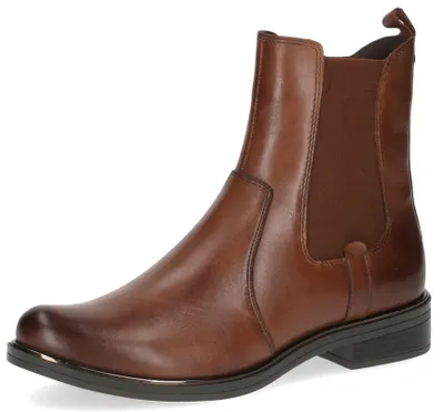 Obrázok produktu pre Caprice Ankle Boot - Cognac Leather : 41 : Normálna veľkosť: 41 Šírka: Normálna