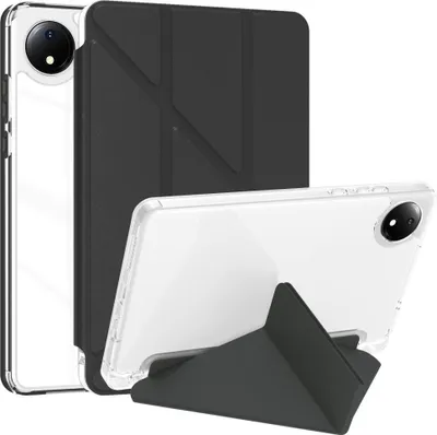 Produktbild von Xiaomi Redmi Pad SE 8.7 Hülle - Origami Klapphülle mit Schlaf/Wach-Funktion - Schwarz