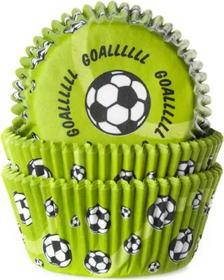 Produktbild von 50 Muffinförmchen, Fußball