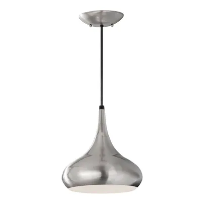 Produktbild von Elstead Beso Hängeleuchte E27 27cm Gebürsteter Stahl