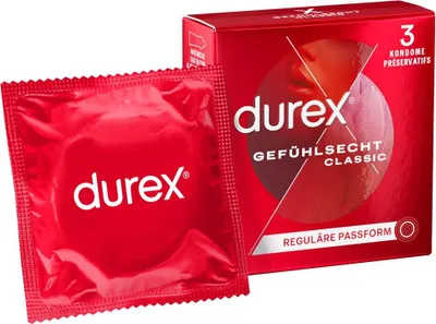 Image de Préservatifs Durex Indéformables 3 pièces