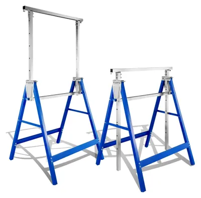 Produktbild von 2x Gerüstbock Arbeitsbock Tragkraft 200 kg 7-fach höhenverstellbar 80-130 cm Metall
