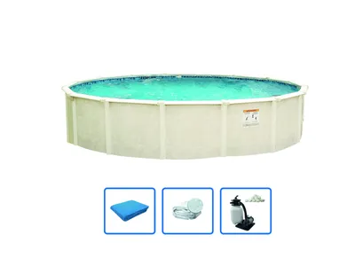 Produktbild von Interline Stahlwand Pool Century Rund 3,60 m Basis Paket