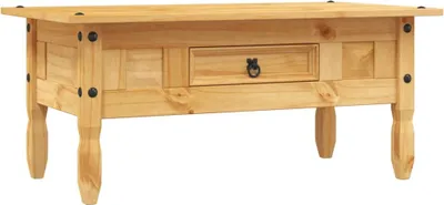 Produktbild von Couchtisch Mexiko-Stil Kiefernholz 100x55x44 cm