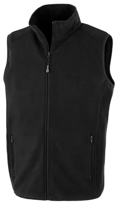 Produktbild von Result Genuine Recycled - Weste Fleece für Herren FK2864 (M) (Schwarz)