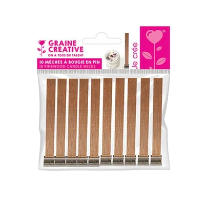 Zdjęcie produktu dla Graine Creative GC drewno sosnowe naturalny knot 13 cm 10 szt