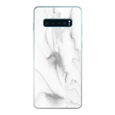 Produktbild von MuchoWow® Handyhülle Schutzhülle Hülle für Samsung Galaxy S10 Lite Marmor - Grau - Weiß - Abstrakt - Marmoroptik Silikon Softcase Handy Hülle - Schutz