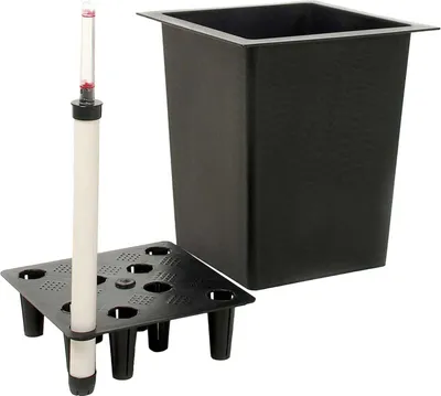 Immagine prodotto di Accessori per vasi da fiori - INSERTO per irrigazione in plastica, nero, 34x34x32 cm