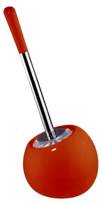Produktbild von WC-Bürstengarnitur Coppa, Keramik, orange, 16 x 37 x 16 cm